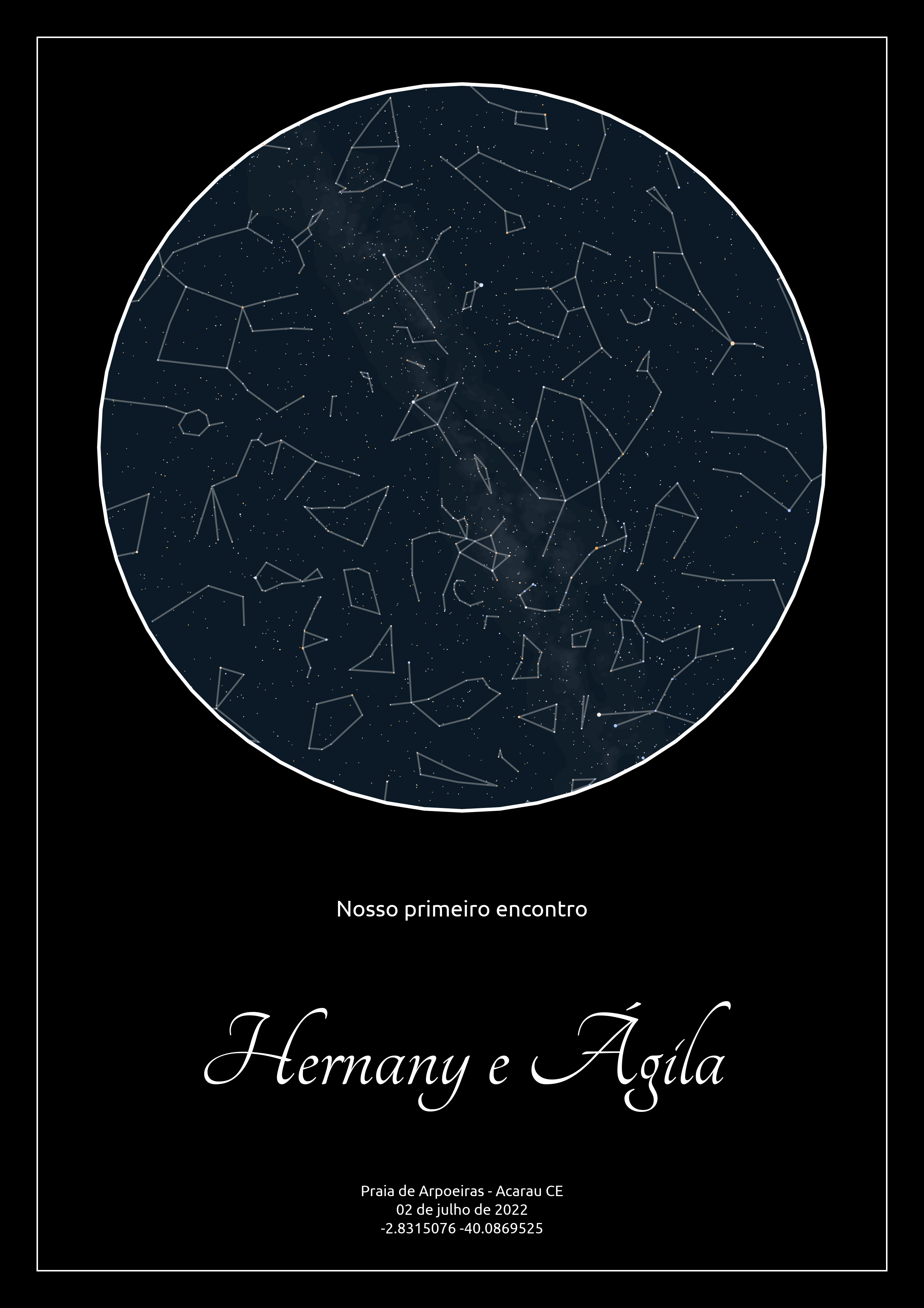 Mapa das estrelas